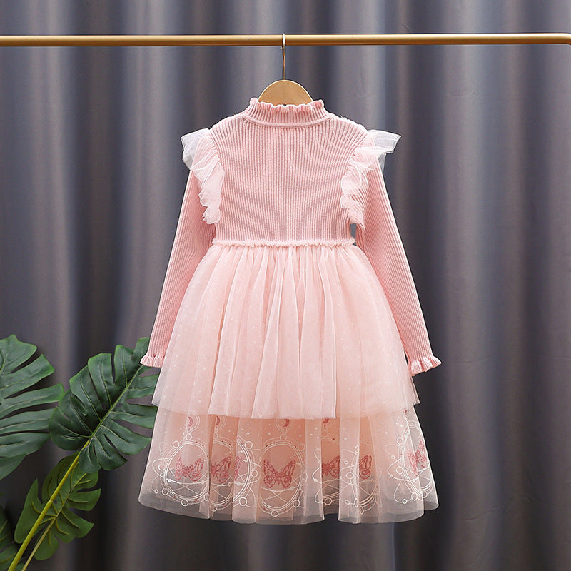 Mädchen Festliches Kleid im Prinzessinnen-Stil Echo Archiv