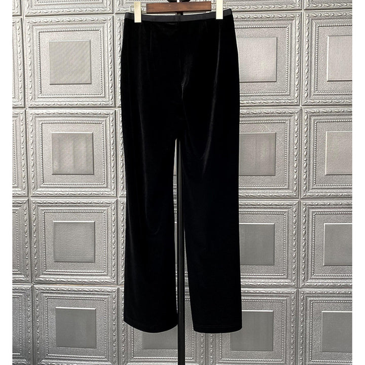 Damen Bequeme und elegante Samt-Hosen Echoarchiv