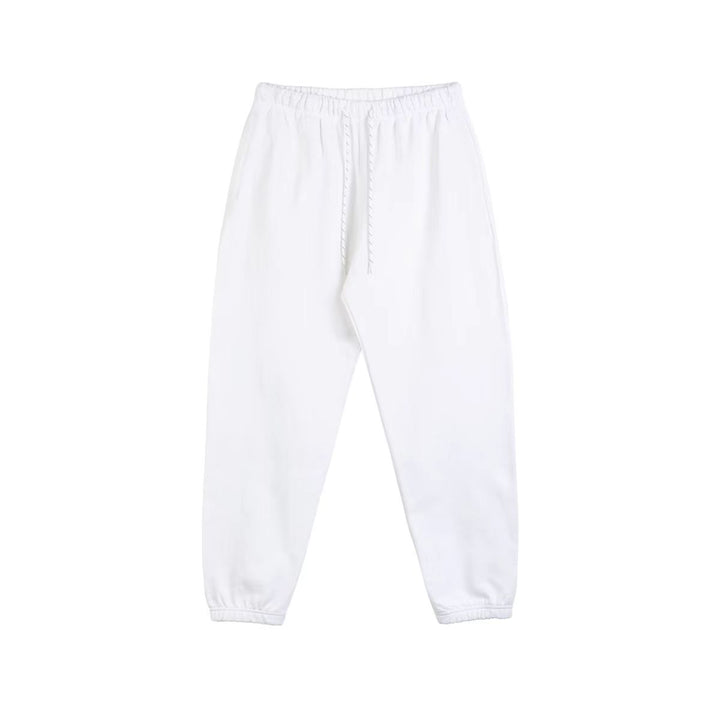 Herren tapered Jogginghose mit markanter Schrittnaht Kordelzug und elastischen Knöchelbündchen – Sorevano