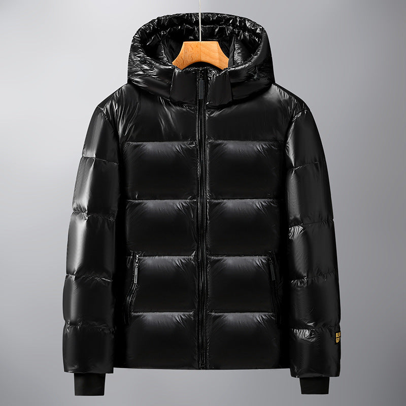 Unisex Glänzender Steppparka mit metallic‑Innenfutter und Tragegurten Echo Archiv