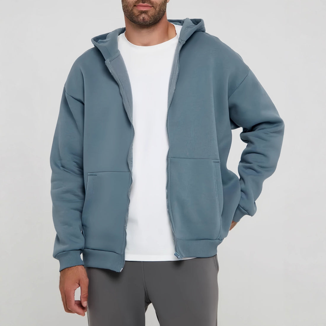 Herren Bequeme Kapuzenjacke – Taviero