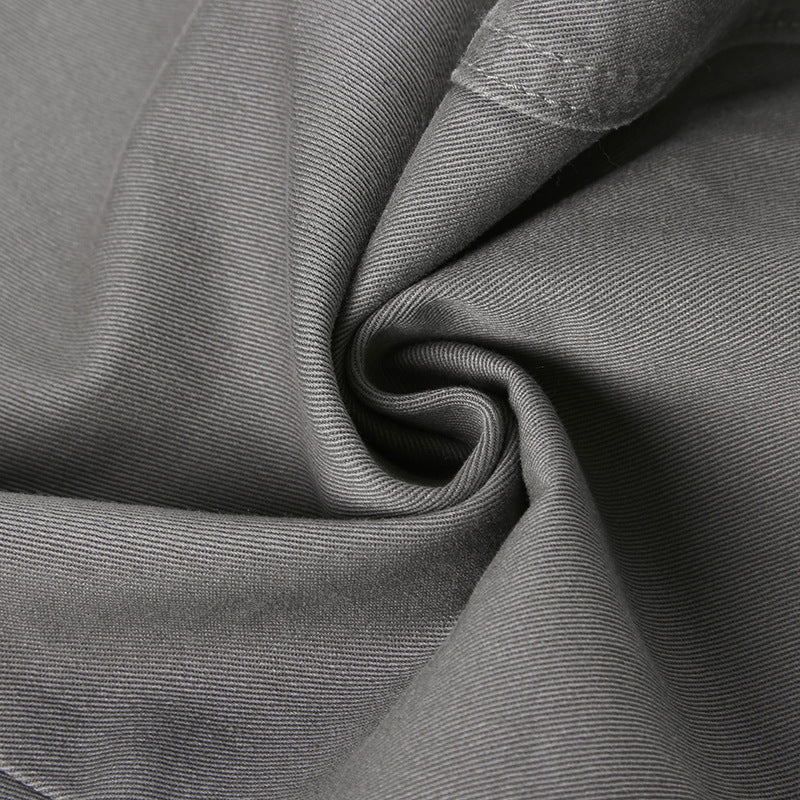 Damen Cargohose mit weitem Bein, hoher Taille und aufgesetzten Klappentaschen Echo Archiv