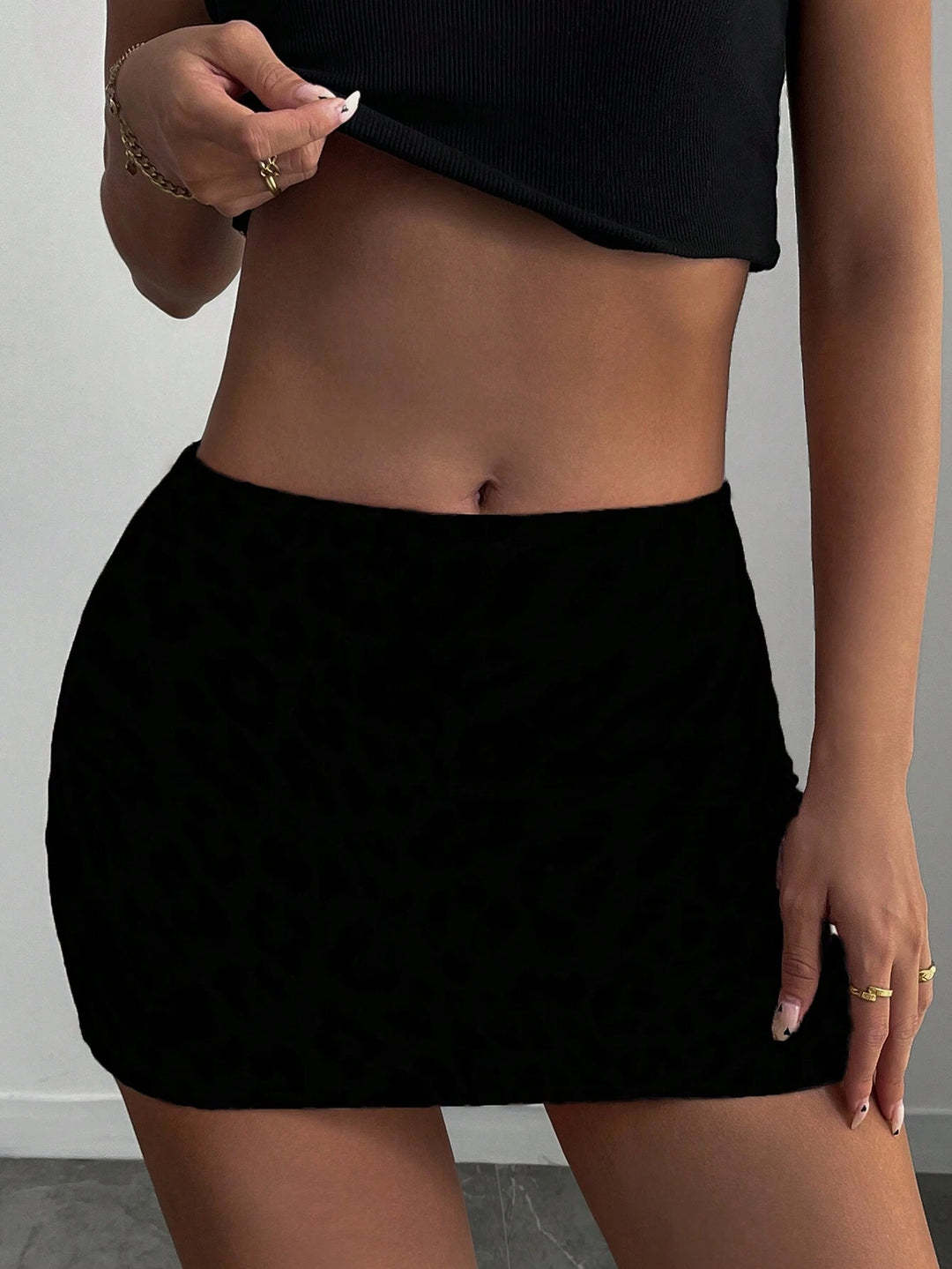 Damen Bikiniröckchen mit eleganter Drapierung Echo Archiv