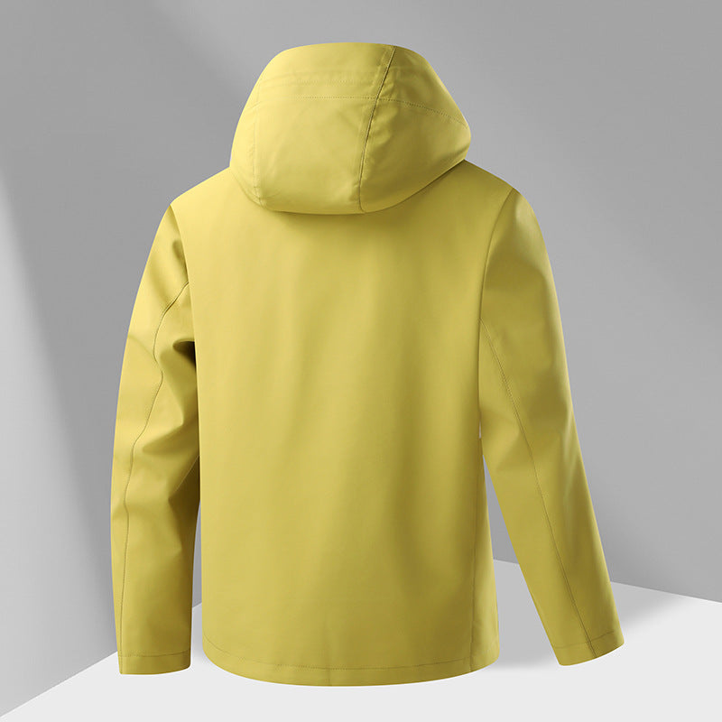 Herren multifunktionale Outdoor-Jacke mit abnehmbarer Kapuze Echoarchiv