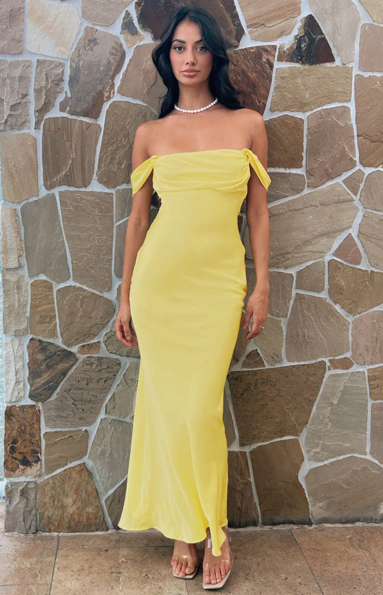 Damen elegante Satin Abendkleid Echo Archiv