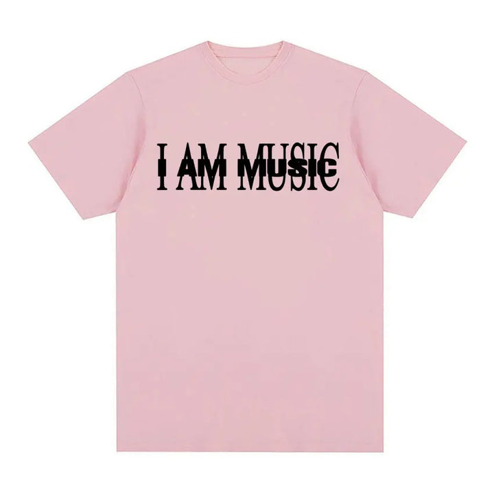 Damen T-Shirt mit modernem Typografie-Druck Echo Archiv