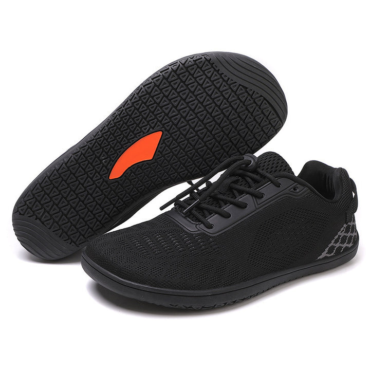 Unisex nan barfuß-inspirierter Strick-Sneaker mit elastischer Passform, Schnellzugkordel und griffiger Vollgummi-Laufsohle Echo Archiv