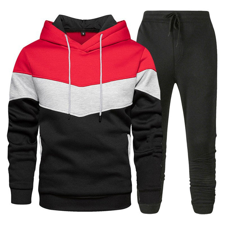 Herren Sportliches Sweatshirt und Jogginghose Set Echoarchiv