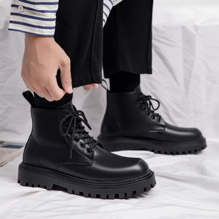 Herren Robuste Schnürstiefel mit rutschfester Sohle und stabiler Konstruktion Echoarchiv