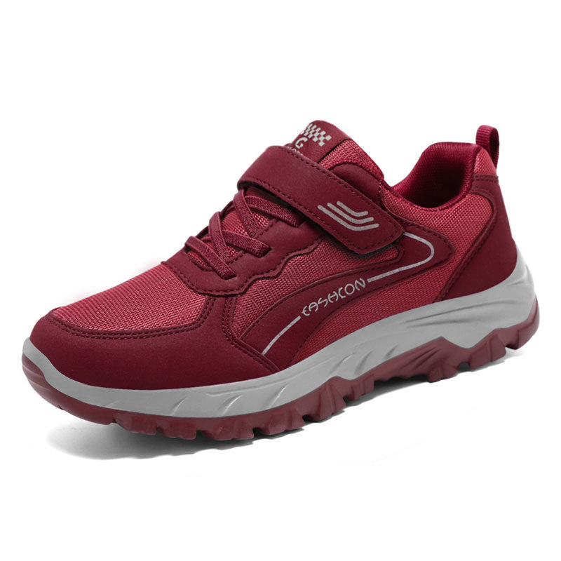 Damen nan robuster Trailwalking-Sneaker mit Klettverschluss, gepolstertem Fersenhalt und stoßdämpfender Profilsohle Echo Archiv