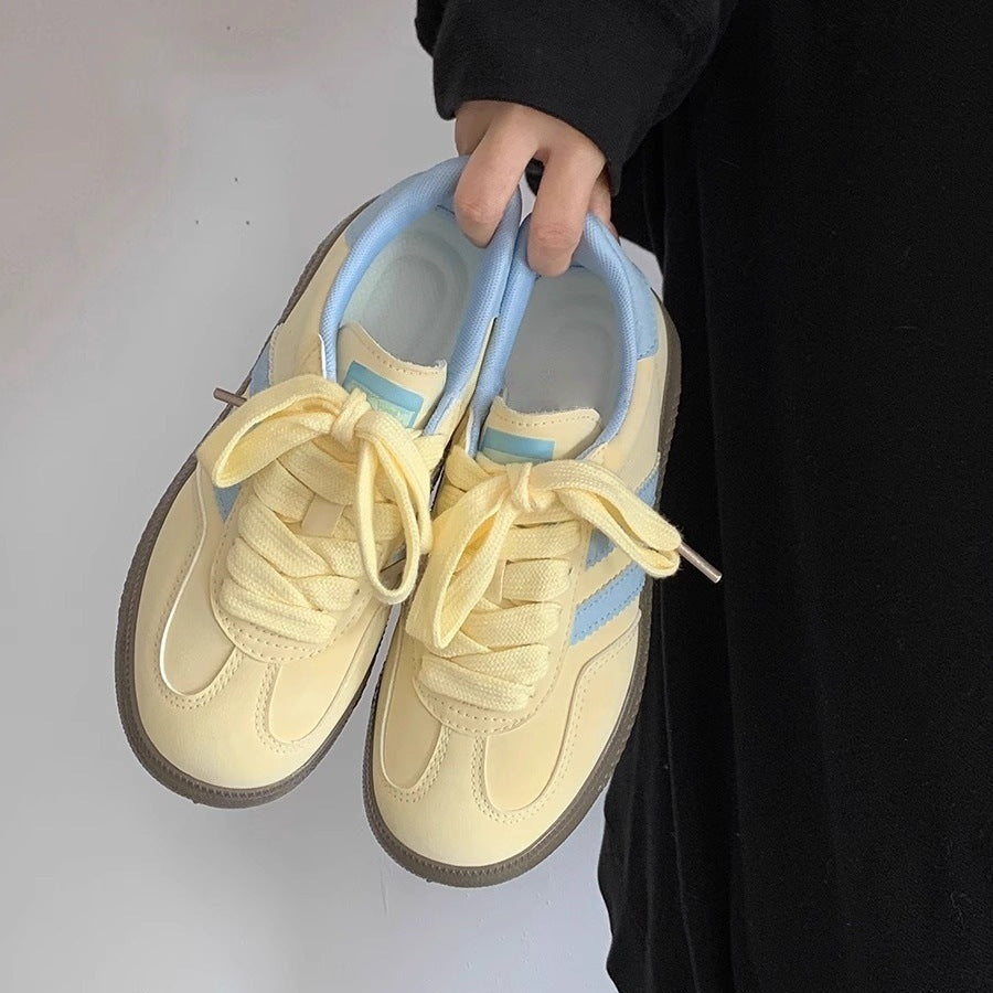 Damen Sneakers mit weichem Obermaterial und trendigen Farbakzenten Echo Archiv