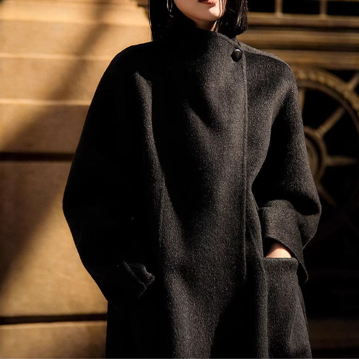Damen Elegante und modische Wickeljacke Echoarchiv