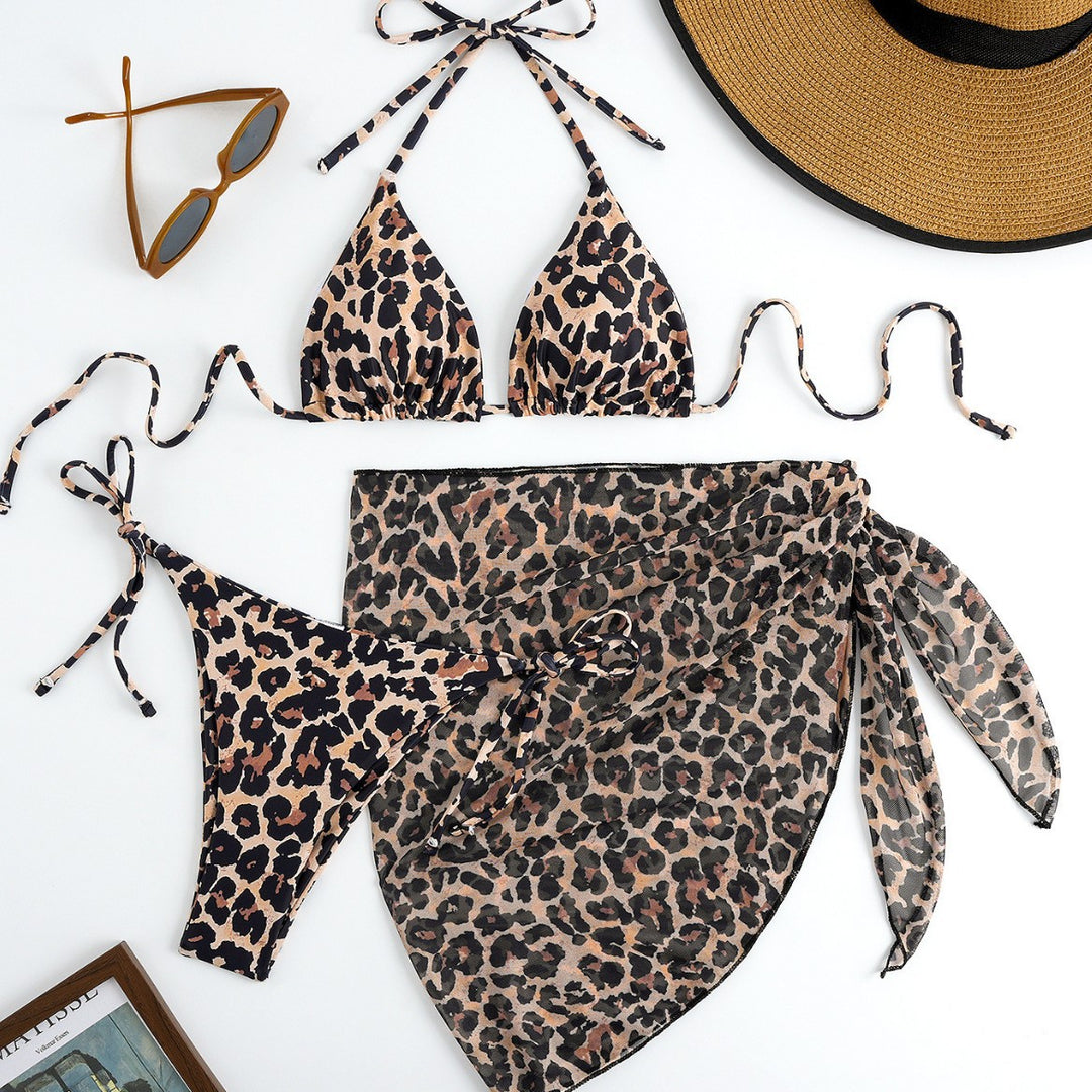 Damen Triangel-Bikini-Set mit elegantem Wickelrock Echo Archiv