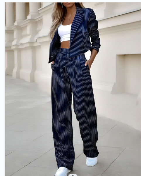 Damen Blazer und Hose Set Echoarchiv