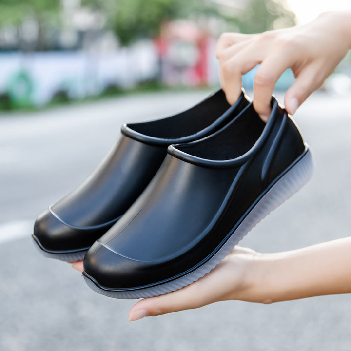 Unisex Wasserdichte Schlupf-Clogs mit stoßdämpfender EVA-Sohle und ergonomischer Fußmulde Echoarhiv