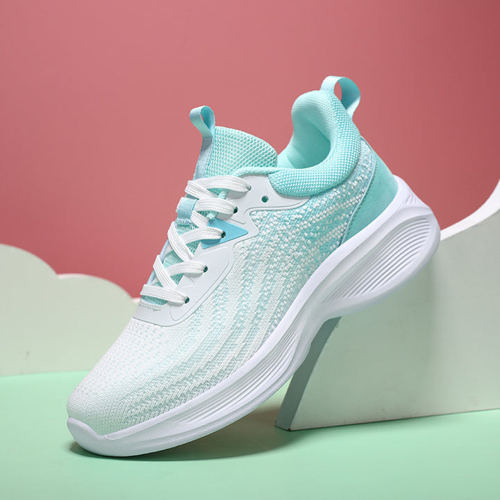 Damen nan leichter Strick-Fit-Sneaker mit nahtlosem Maschenoberteil und ergonomischer Dämpfung Echo Archiv