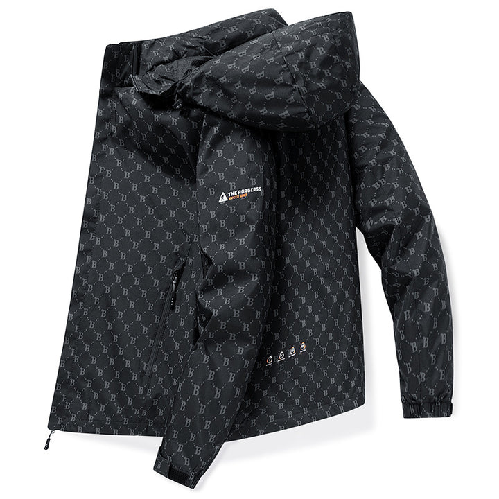 Damen Mode-Wasserdichte Funktionale Jacke mit Kapuze Echo Archive