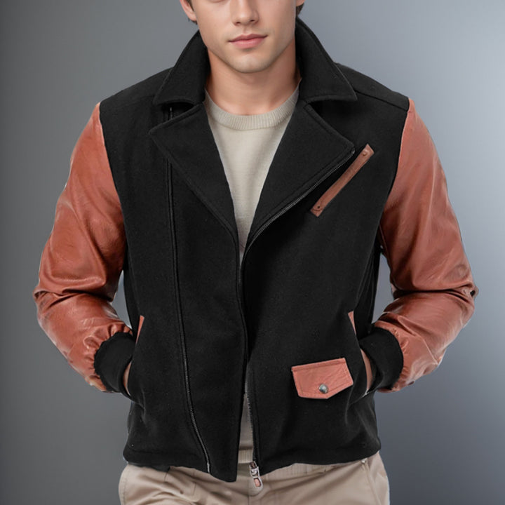Herren trendige Bomberjacke Echoarchiv