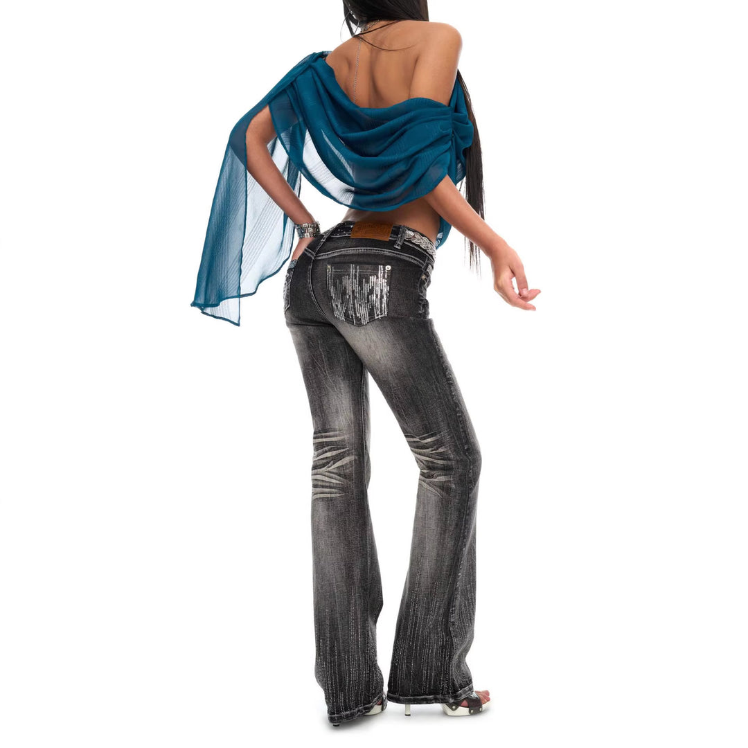Damen Bootcut Jeans Echo Archiv