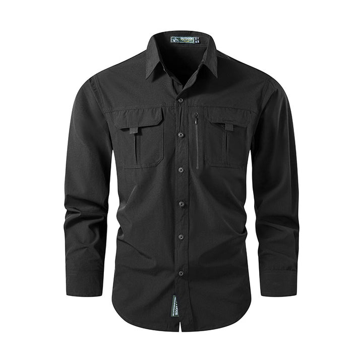 Herren Funktionales Outdoor-Hemd Echo Archiv