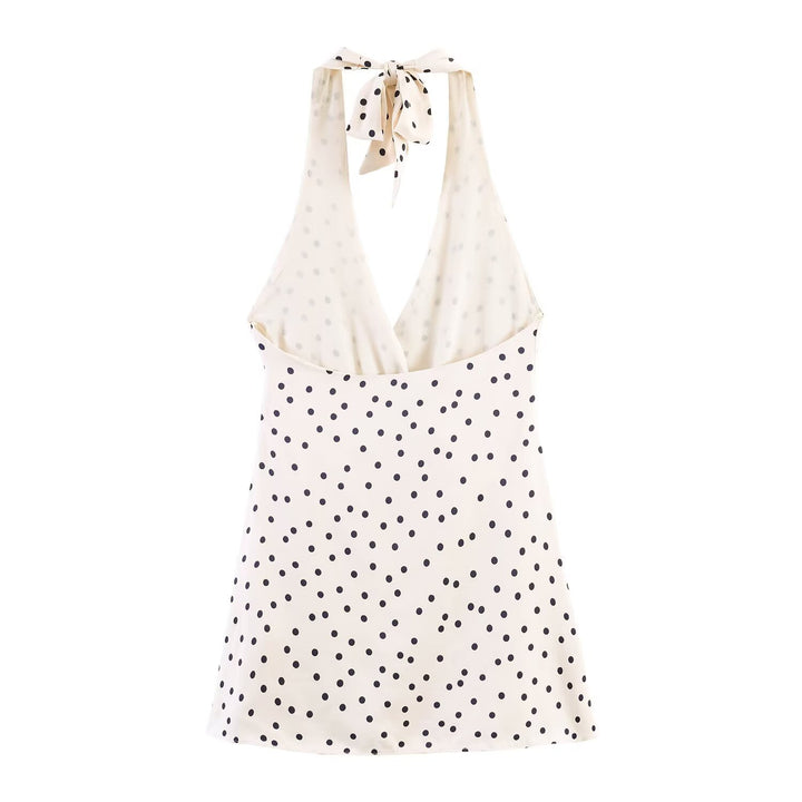 Damen Wickelkleid mit tiefem V-Ausschnitt und dekorativem Bindeband Echo Archiv