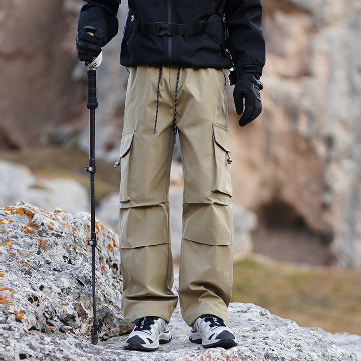 Herren Technische Outdoor-Cargohose mit wasserabweisendem Stretch und verstärkten Knien Echo Archiv