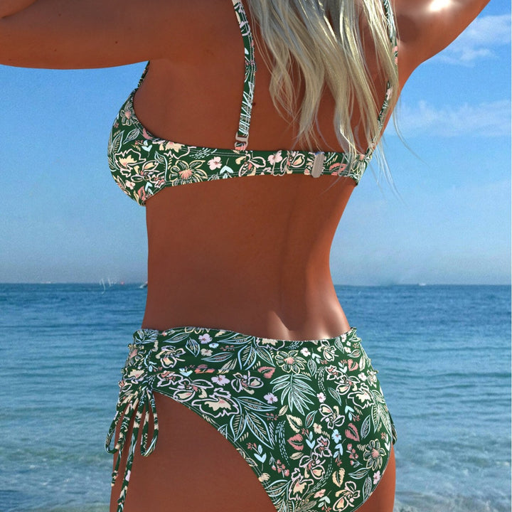 Damen Bikini-Set mit elegantem Balconette-Oberteil und modischem High-Waist-Höschen Echo Archiv