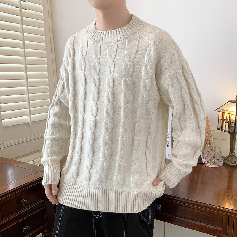 Herren Grobstrickpullover Echoarchiv