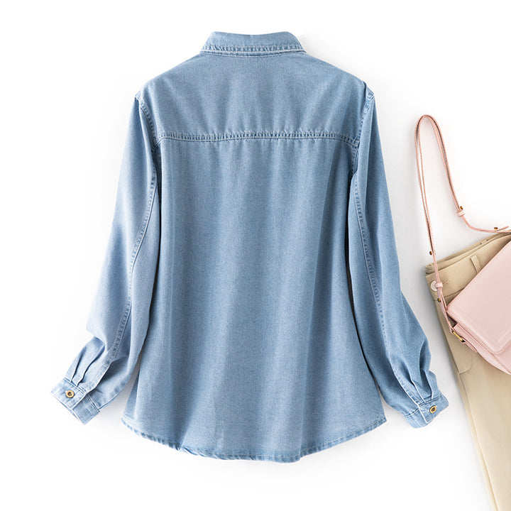 Damen Denim Hemdjacke Echo Archiv