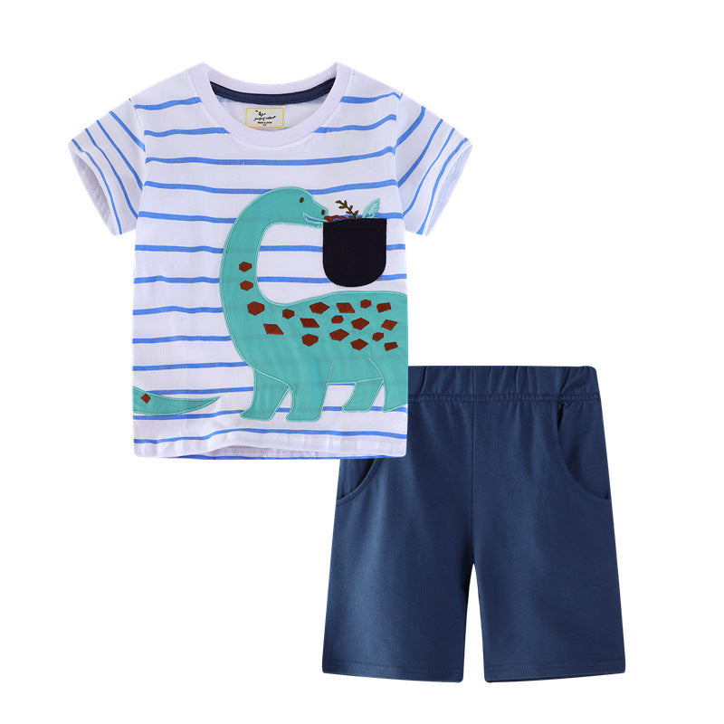 Jungen T-Shirt und Shorts Set Echo Archiv