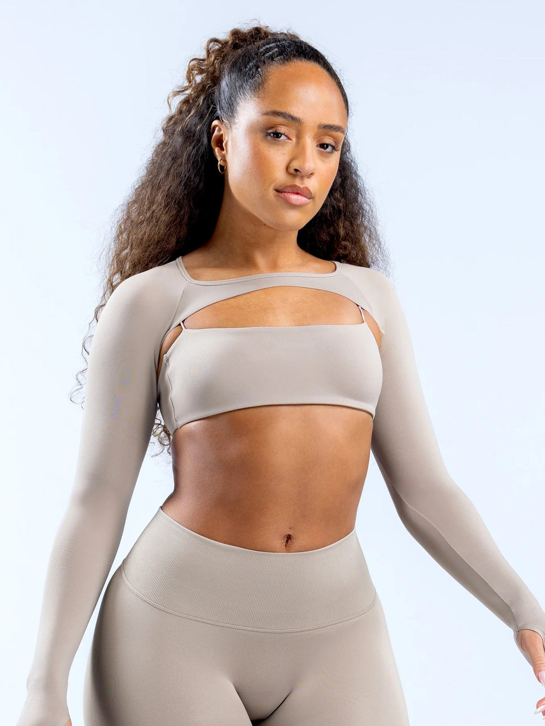 Damen Sportlicher Bikini-Oberteil mit schmalen Trägern Echo Archiv