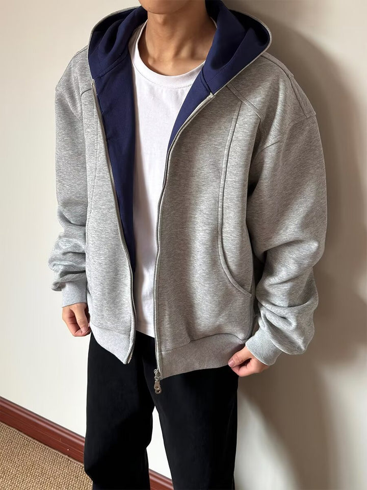 Herren Sportliche Fleecejacke Echoarchiv