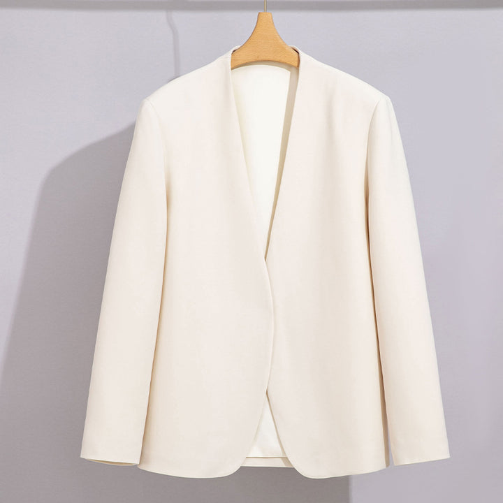 Damen Weite High‑Waist Komforthose mit elastischem Bund und geradem Bein Echoarchiv