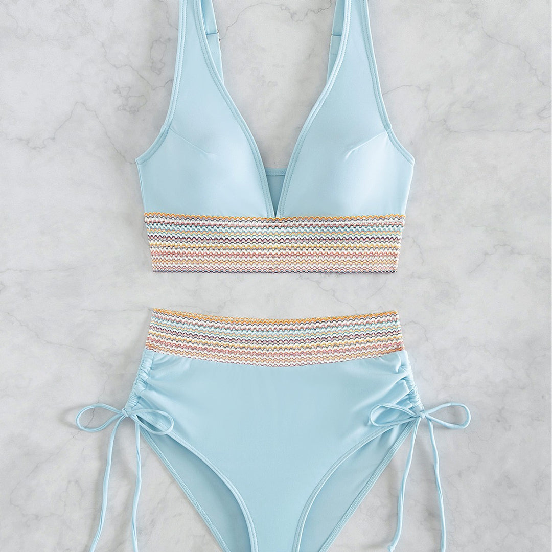 Damen Hochgeschnittener Sportbikini Echo Archiv