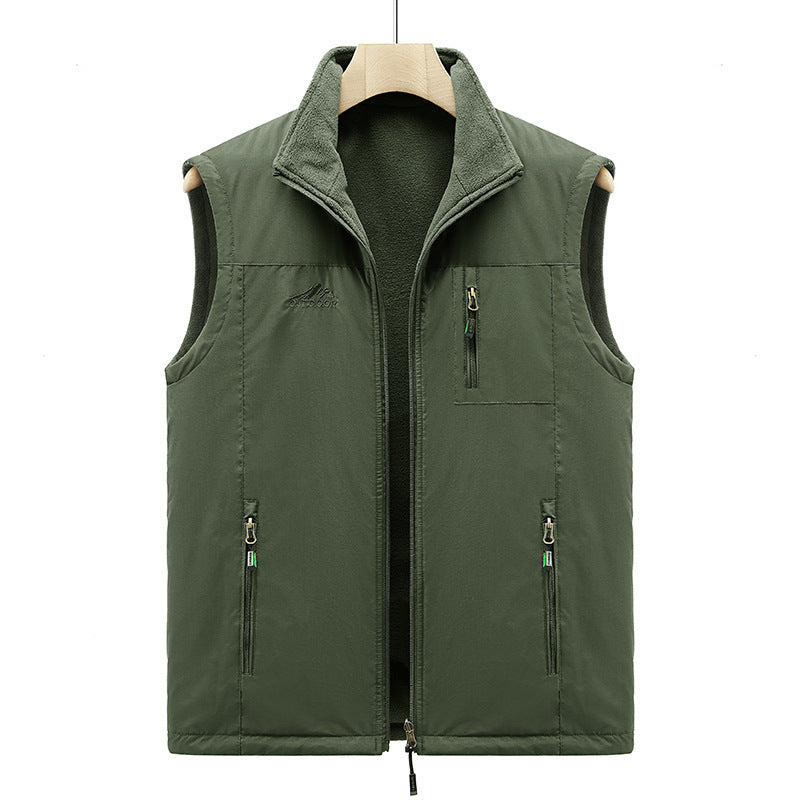 Herren Multifunktionale Fleece-Weste Echo Archiv