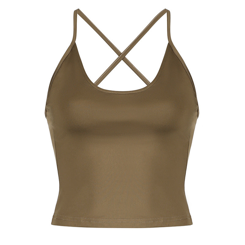 Damen Sportliches Crop-Top und Shorts-Set mit verstellbarem Bund Echo Archiv