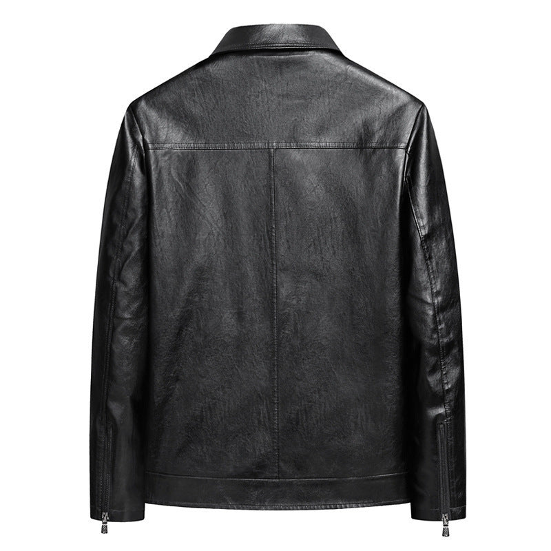 Herren Modische Kunstlederjacke Echo Archiv 1788321957