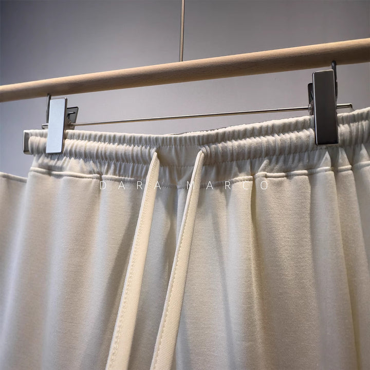 Damen Premium Weiche Baumwollstrickstoff Echoarchiv
