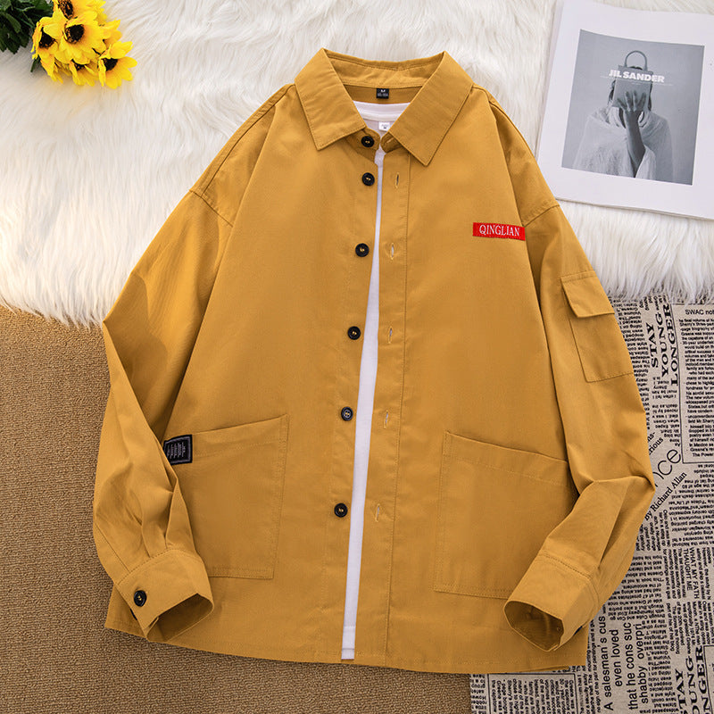 Herren lässige Utility-Jacke mit praktischen Taschen und modernem Schnitt Echoarchiv