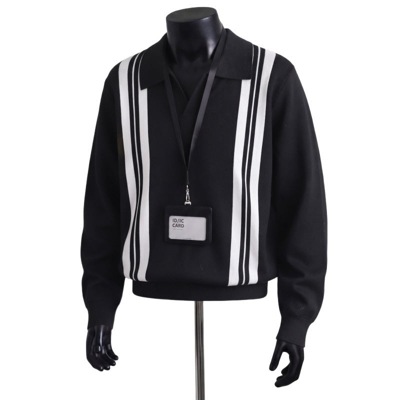 Stylischer Pullover für Herren mit Streifen Echo Archive