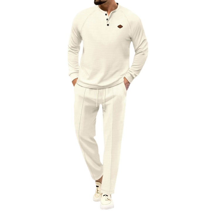 Herren modisches Sweatshirt und Freizeithosen-Set Echoarchiv
