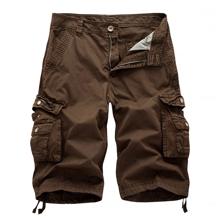 Herren Cargoshorts mit multifunktionalen Taschen und elastischem Bund Echoarchiv