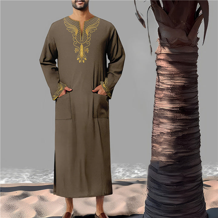 Herren Kaftan mit aufwendiger Stickerei Echoarchiv