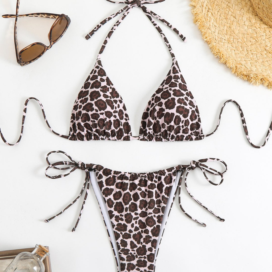 Damen Triangel-Bikini-Set mit elegantem Schnürdesign Echo Archiv