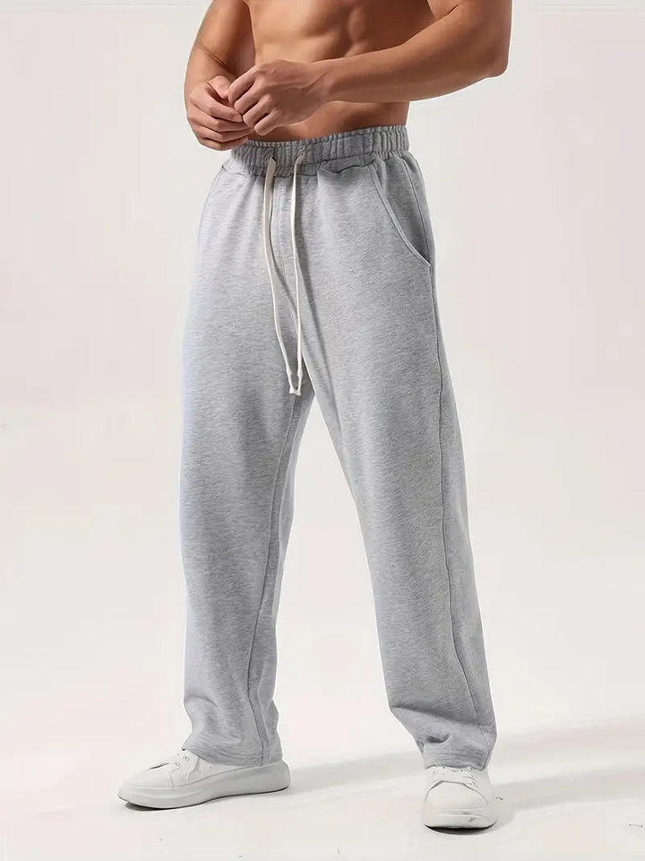 Herren nan locker sitzende Jogginghose aus Baumwollmischung mit elastischem Bund und Seitentaschen Echo Archiv