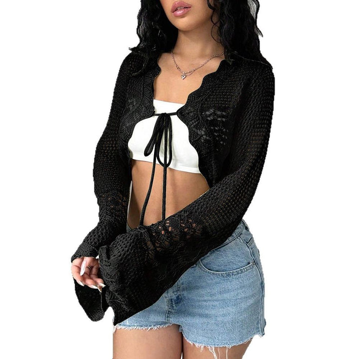 Damen Häkeljacke mit weitem Arm Echo Archiv