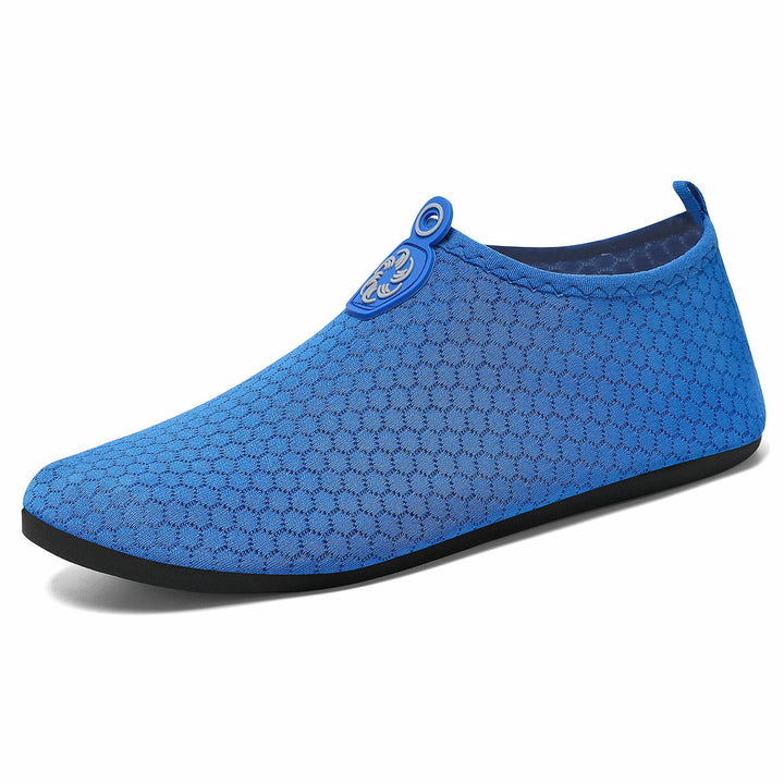 Damen nan leichter gestrickter Wasserschuh Slip-On mit nahtlosem Sockenschaft und rutschfester Gummisohle Echo Archiv