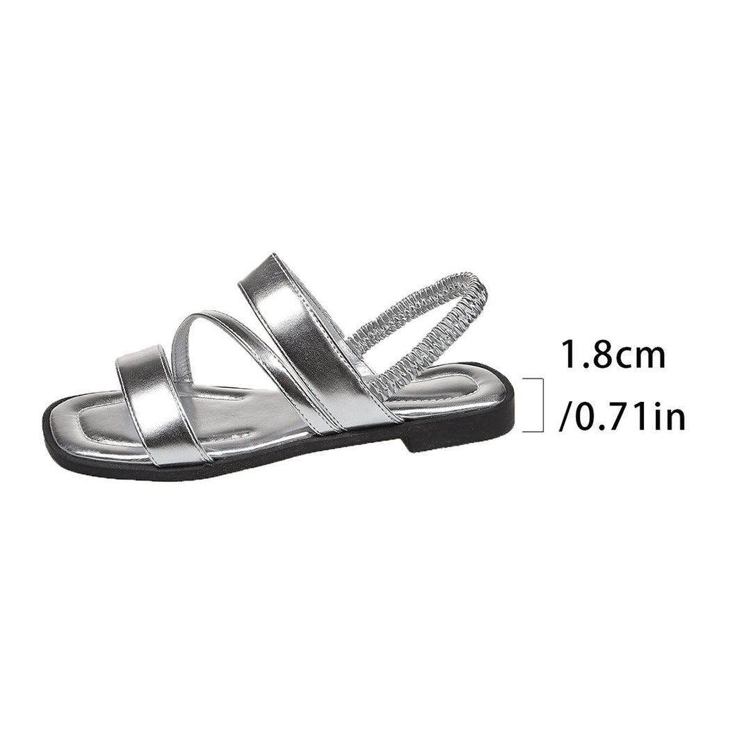 Damen Komfortable Riemchen-Sandalen mit gepolsterter Fußbettgestaltung Echoarchiv
