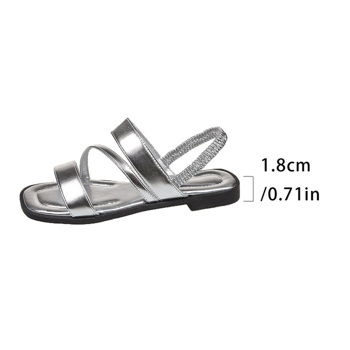 Damen Komfortable Riemchen-Sandalen mit gepolsterter Fußbettgestaltung Echoarchiv