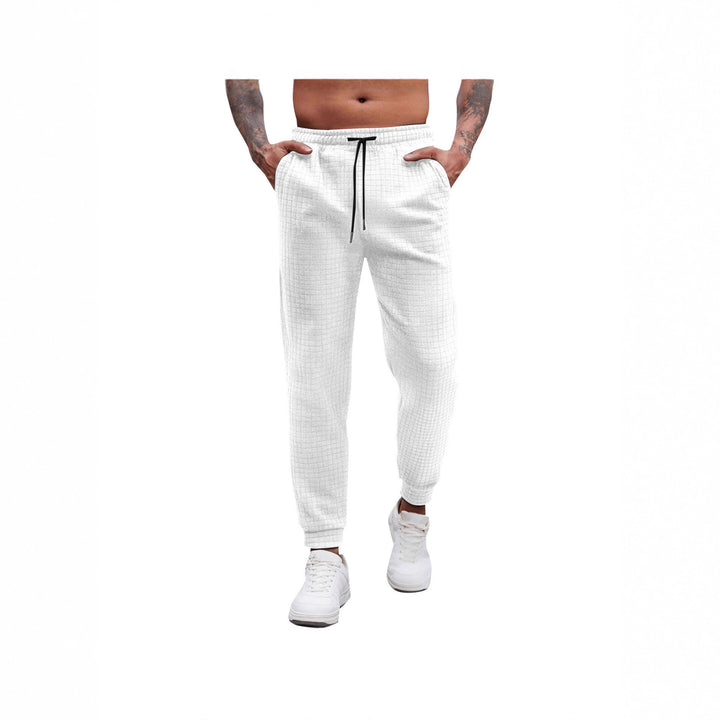 Herren bequeme Freizeithose mit strukturiertem Design Echoarchiv